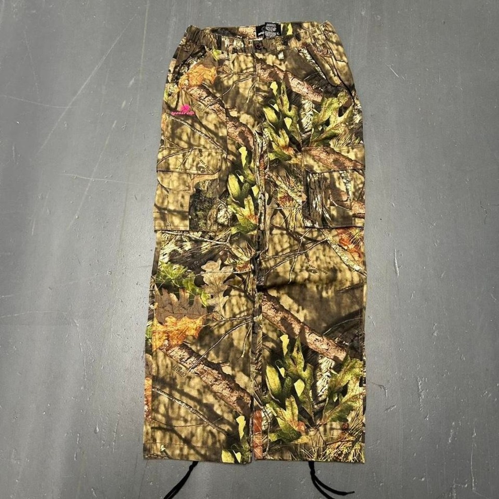 Y2K women's mossy oak camo baggy cargo pants Size M
